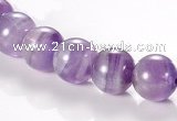 CNA03 10mm round AB grade natural amethyst quartz bead Wholesale