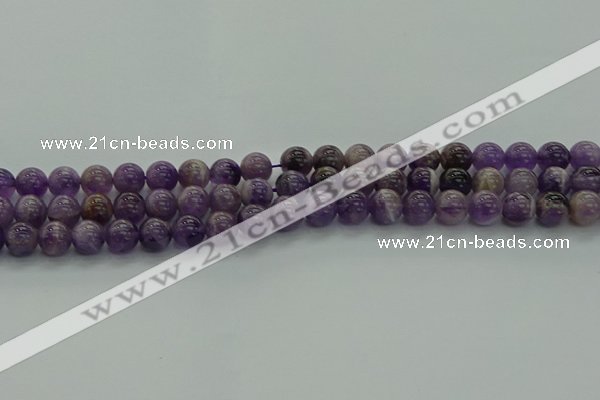 CNA1002 15.5 inches 8mm round dogtooth amethyst beads wholesale