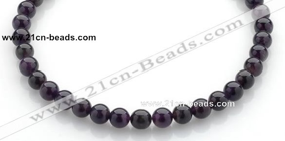 CNA14 16 inch 10mm round natural amethyst quartz beads Wholesale