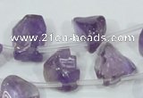 CNA205 15.5 inches 12*20mm natural amethyst gemstone chips beads