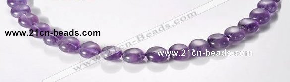 CNA24 10mm flat round A- grade natural amethyst beads Wholesale