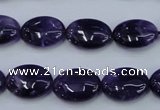 CNA275 15.5 inches 12*16mm oval natural amethyst beads wholesale