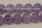 CNA301 15.5 inches 10mm round natural lavender amethyst beads