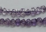 CNA39 15.5 inches 6*9mm pig-shaped grade A natural amethyst beads