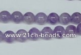 CNA401 15.5 inches 6mm round natural lavender amethyst beads