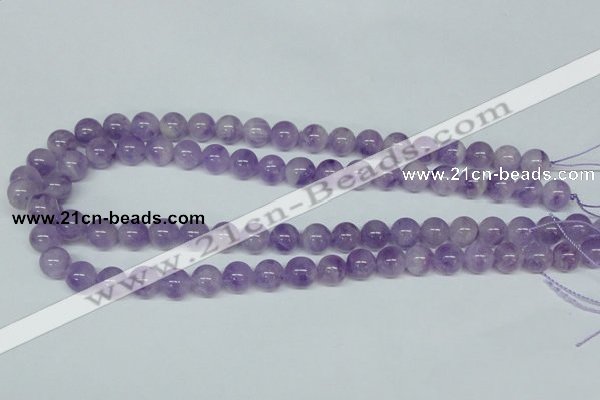 CNA401 15.5 inches 6mm round natural lavender amethyst beads