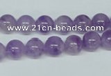 CNA402 15.5 inches 8mm round natural lavender amethyst beads