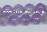 CNA405 15.5 inches 16mm round natural lavender amethyst beads