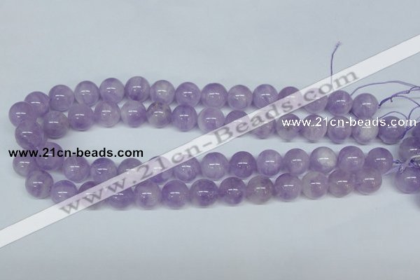 CNA406 15.5 inches 18mm round natural lavender amethyst beads