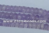 CNA407 15.5 inches 3*6mm rondelle natural lavender amethyst beads