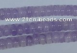 CNA408 15.5 inches 5*8mm rondelle natural lavender amethyst beads