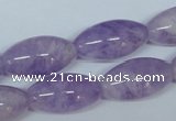 CNA413 15.5 inches 12*22mm rice natural lavender amethyst beads