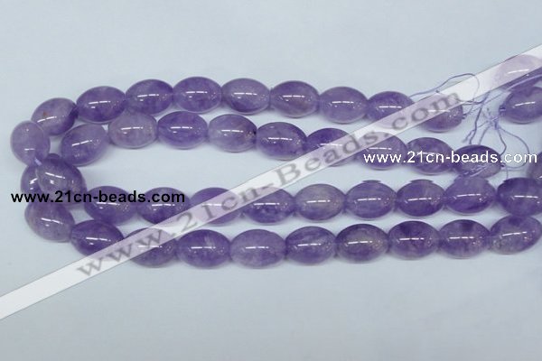 CNA414 15.5 inches 13*18mm rice natural lavender amethyst beads