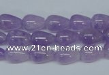 CNA416 15.5 inches 8*12mm teardrop natural lavender amethyst beads