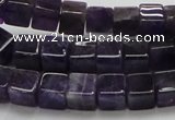 CNA46 15.5 inches 8*8*8mm cube grade A natural amethyst beads