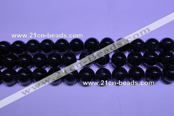 CNA573 15.5 inches 10mm round AAA grade natural dark amethyst beads