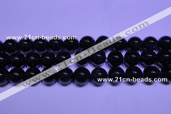 CNA574 15.5 inches 12mm round AAA grade natural dark amethyst beads