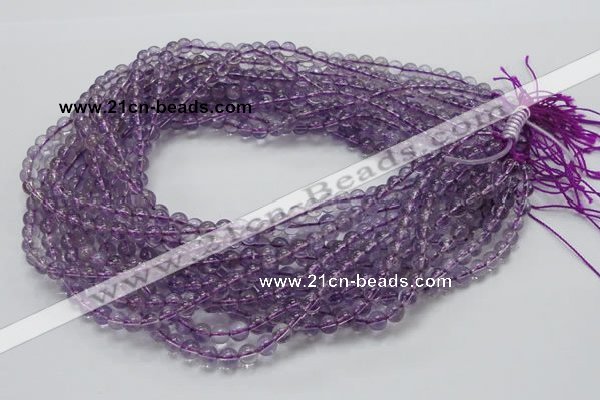 CNA66 15.5 inches 8mm round grade A natural amethyst beads