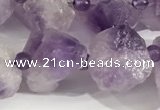 CNA696 15.5 inches 16mm - 20mm 

faceted nuggets lavender amethyst beads