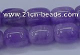 CNA716 15.5 inches 10*14mm drum lavender amethyst beads