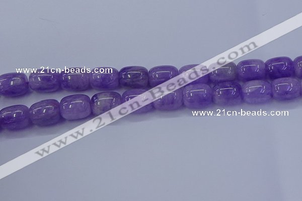 CNA718 15.5 inches 13*18mm drum lavender amethyst beads