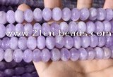 CNA782 15.5 inches 7*10mm rondelle lavender amethyst beads