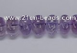 CNA810 15.5 inches 8*12mm rondelle natural light amethyst beads