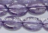 CNA833 15.5 inches 15*20mm oval natural light amethyst beads