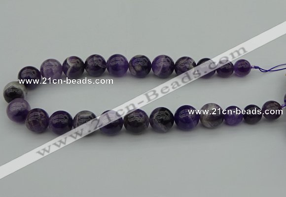 CNA926 15.5 inches 14mm - 18mm round dogtooth amethyst beads