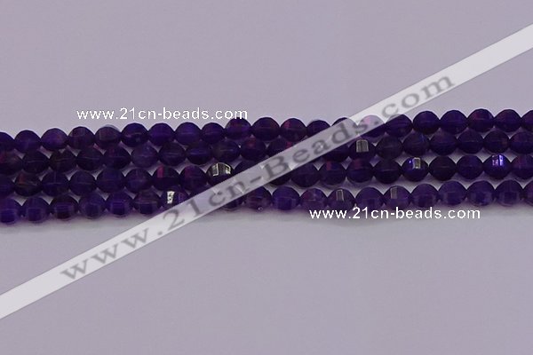 CNA931 15.5 inches 6mm pumpkin amethyst gemstone beads