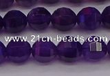 CNA932 15.5 inches 8mm pumpkin amethyst gemstone beads