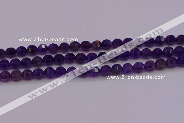 CNA932 15.5 inches 8mm pumpkin amethyst gemstone beads