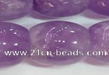 CNA979 15.5 inches 15*20mm drum natural lavender amethyst beads