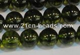 CNC433 15.5 inches 10mm round dyed natural white crystal beads