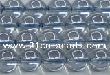 CNC511 15.5 inches 10mm round dyed natural white crystal beads