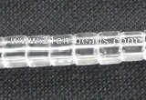 CNC60 15.5 inches 8*8mm cube grade A natural white crystal beads