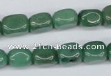 CNG08 15.5 inches 9*12mm nuggets green aventurine beads