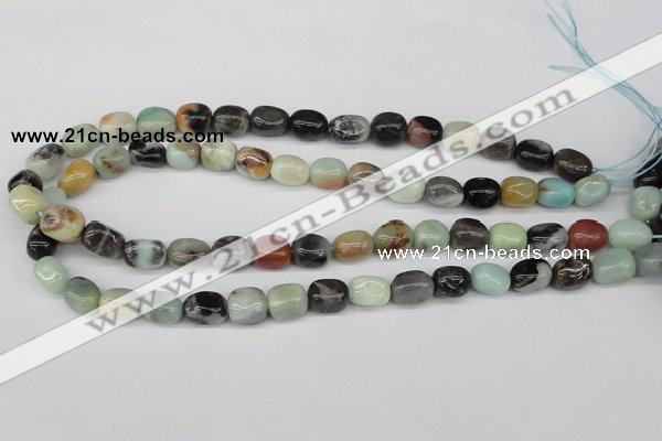 CNG09 15.5 inches 9*12mm nuggets amazonite gemstone beads