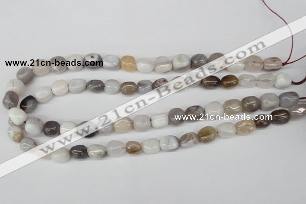 CNG10 15.5 inches 9*12mm nuggets botswana agate gemstone beads