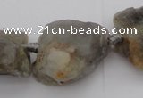 CNG1011 15.5 inches 15*25mm - 25*30mm nuggets labradorite beads