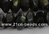 CNG1035 15.5 inches 12*16mm - 15*22mm faceted nuggets labradorite beads