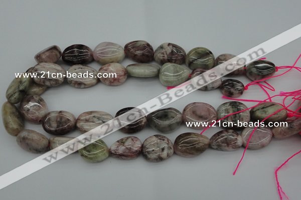 CNG1050 15.5 inches 15*20mm - 20*25mm nuggets morganite gemstone beads