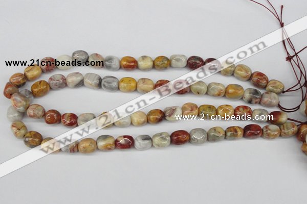 CNG11 15.5 inches 9*12mm nuggets agate gemstone beads