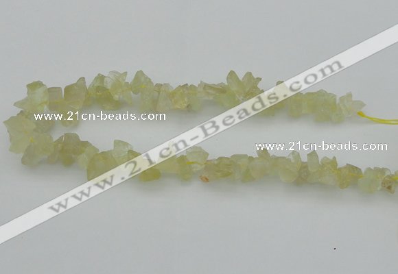 CNG1116 15.5 inches 8*12mm - 13*18mm nuggets lemon quartz beads