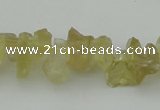 CNG1117 15.5 inches 8*12mm - 13*18mm nuggets lemon quartz beads