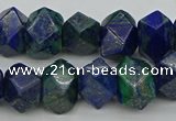 CNG1148 15.5 inches 10*14mm - 13*18mm faceted nuggets chrysocolla beads