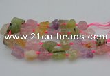 CNG1167 15.5 inches 15*25mm - 25*30mm nuggets mixed quartz beads