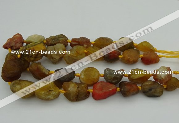 CNG1168 15.5 inches 15*25mm - 25*30mm nuggets agate beads