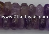 CNG1178 15.5 inches 6*14mm - 8*14mm nuggets ametrine beads