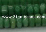 CNG1184 15.5 inches 6*14mm - 8*14mm nuggets green aventurine beads